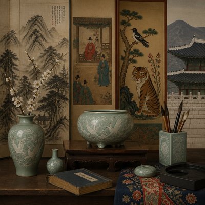 still life with everyday objects — Seoul Art Style