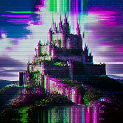 majestic castle on a hilltop