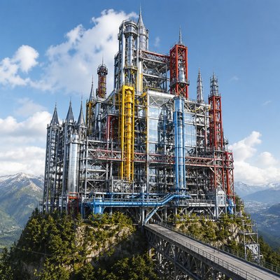 majestic castle on a hilltop
