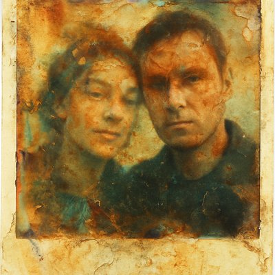 portrait of two people together