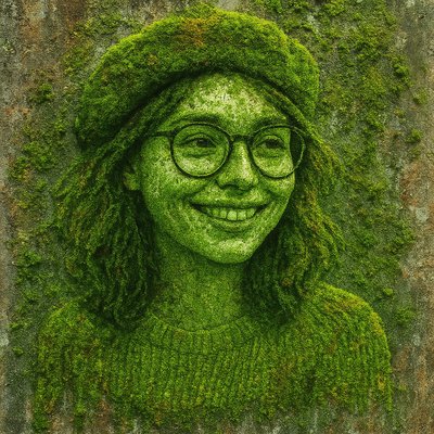 Moss Graffiti Street Art Style Style Transfer Example