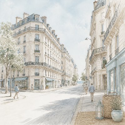 Coastal Interior Design Style Transfer Example