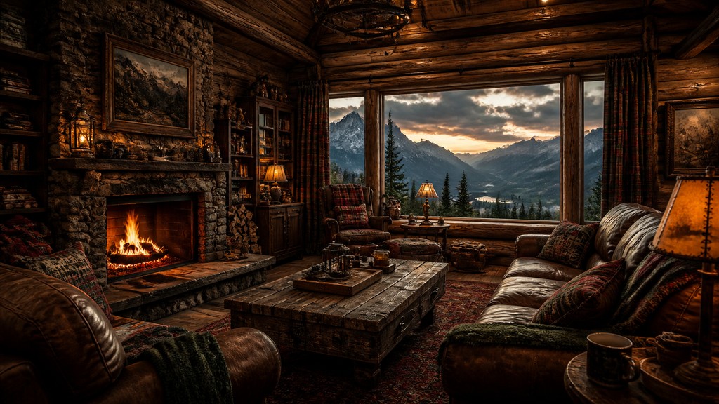 sweeping panoramic landscape with a dramatic sky