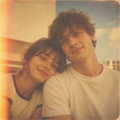 portrait of two people together — Nostalgiacore Aesthetic