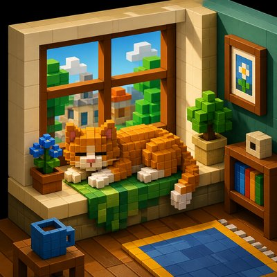 a cat lounging in a sunlit window