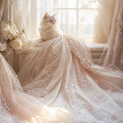 a cat lounging in a sunlit window