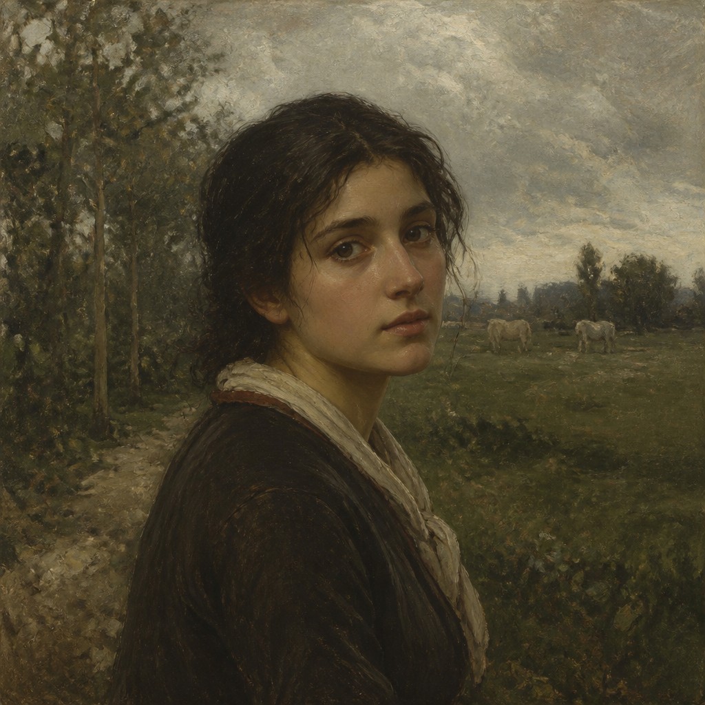 Barbizon School Art Style example artwork 1