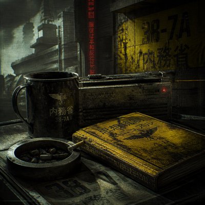 still life with everyday objects