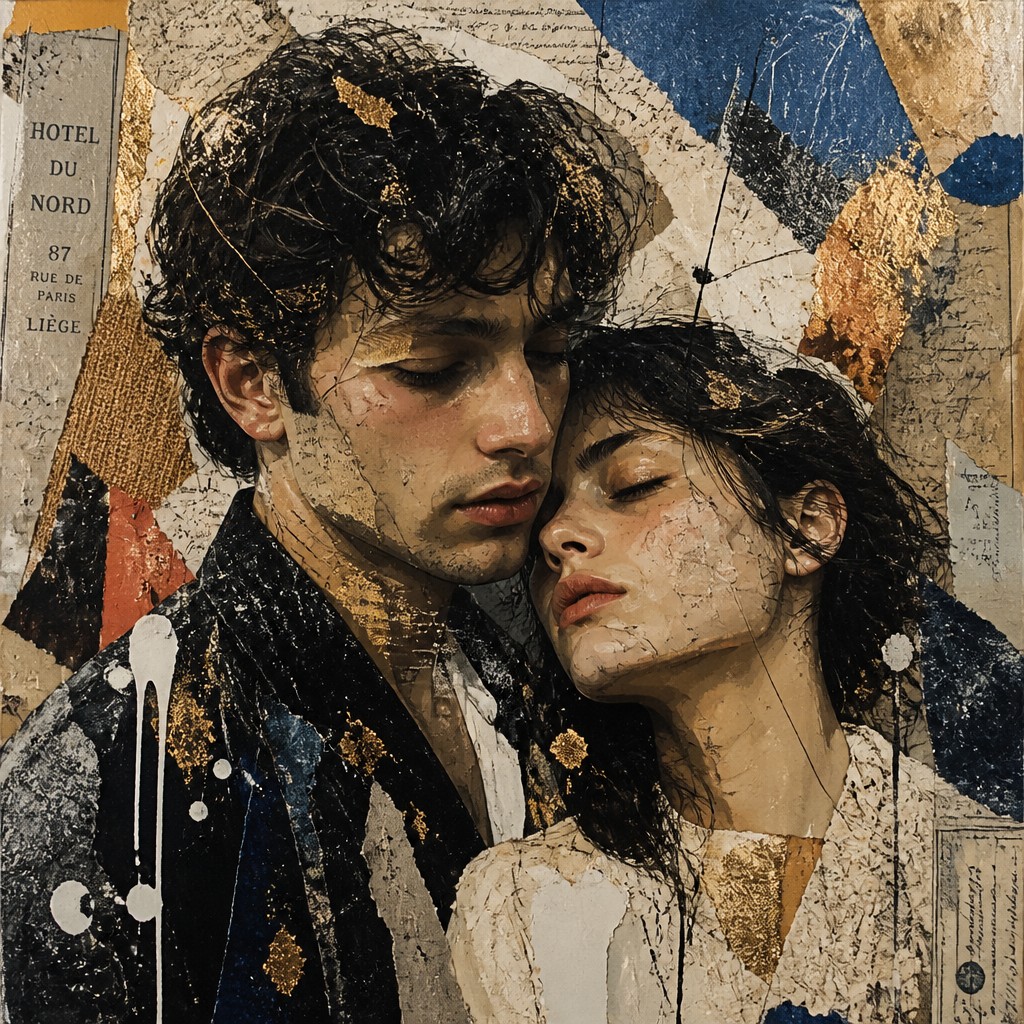 portrait of two people together