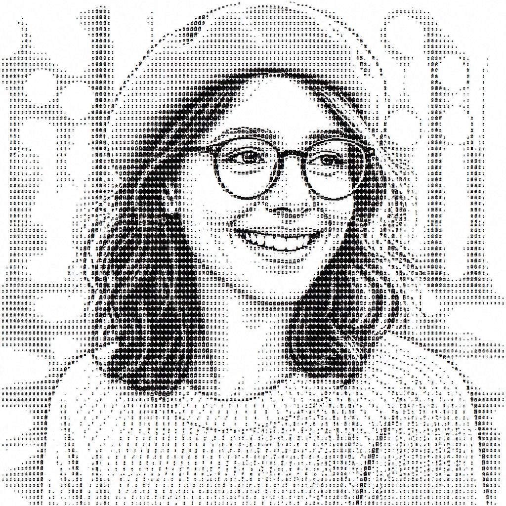 ASCII Art Style Style Transfer Example