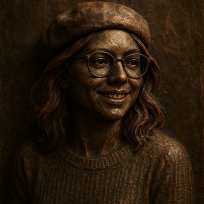 Bronze Figurative Sculpture Art Style Style Transfer Example