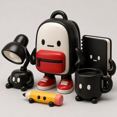 still life with everyday objects