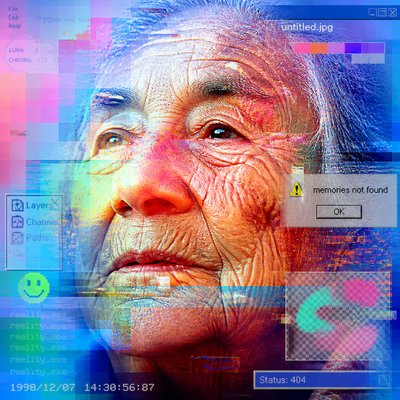 close-up portrait of an elderly person with expressive weathered features