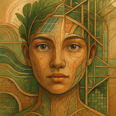 portrait of a person with expressive eyes