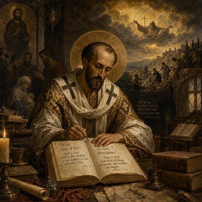 St. John Chrysostom writing on the Love of God and On God's Providence