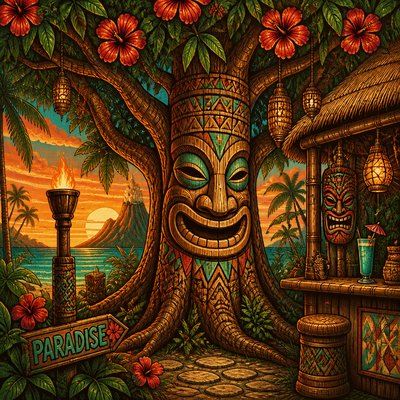 a tree in nature