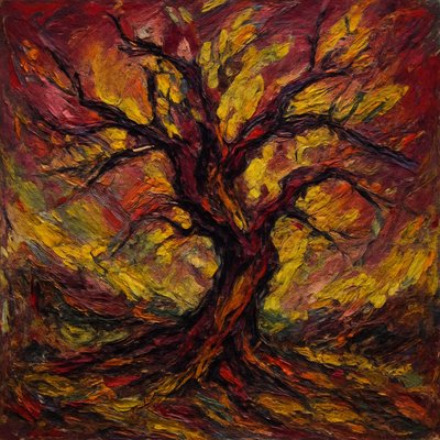 a tree in nature