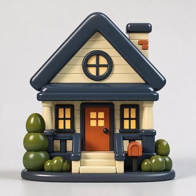 house with front view