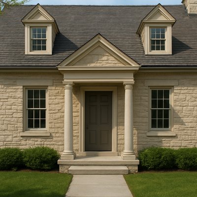 house with front view