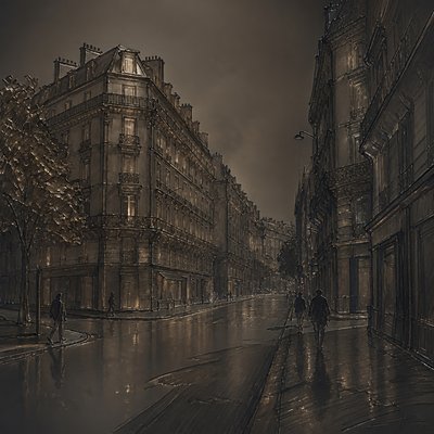 Smoked Glass Style Transfer Example