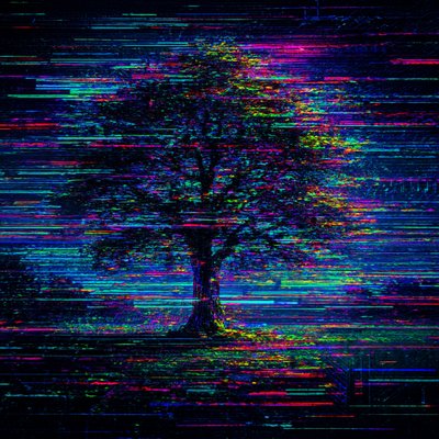 a tree in nature