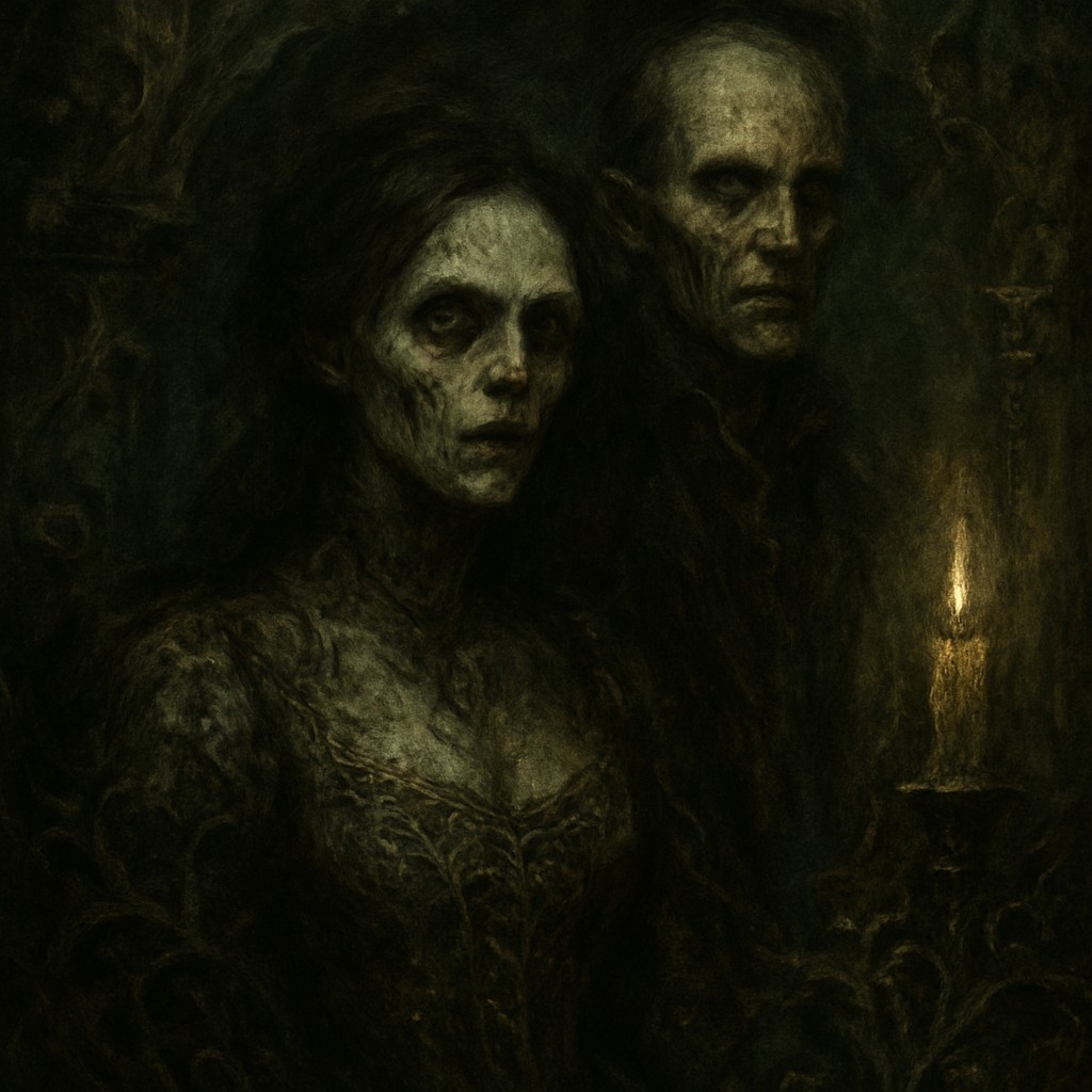 portrait of two people together