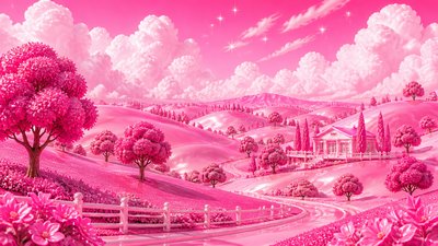 rolling hills with scattered trees under a big dramatic sky, no people