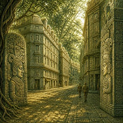 Honduran Art Style Style Transfer Example