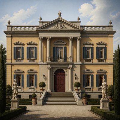 house with front view