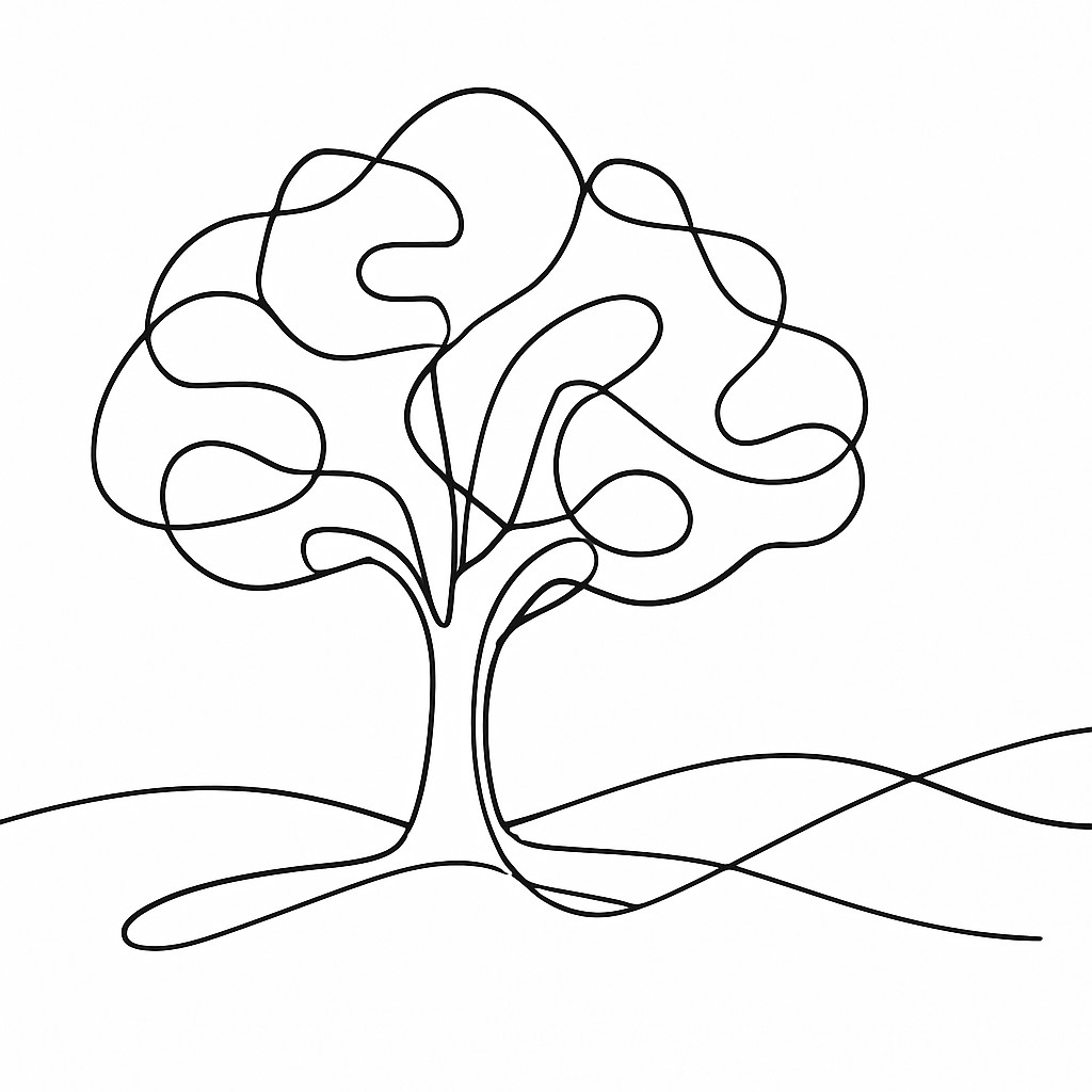 a tree in nature