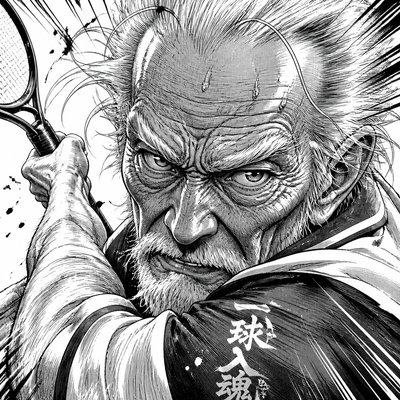 close-up portrait of an elderly person with expressive weathered features