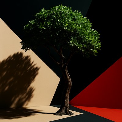 a tree in nature