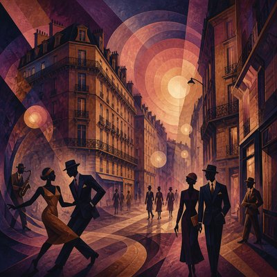 Harlem Renaissance Art Style Style Transfer Example