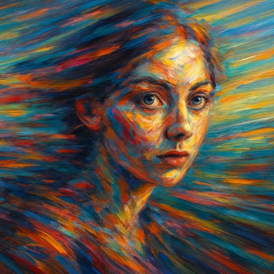 portrait of a person with expressive eyes
