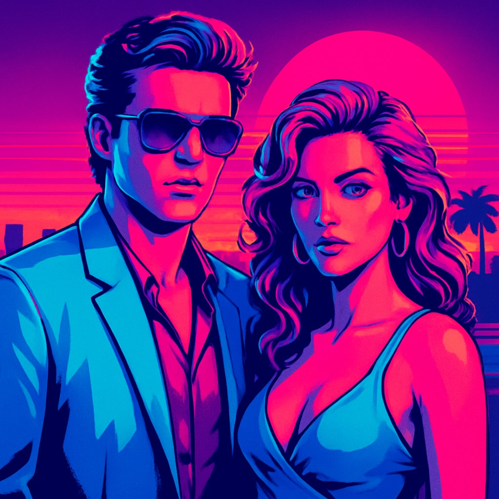 portrait of two people together