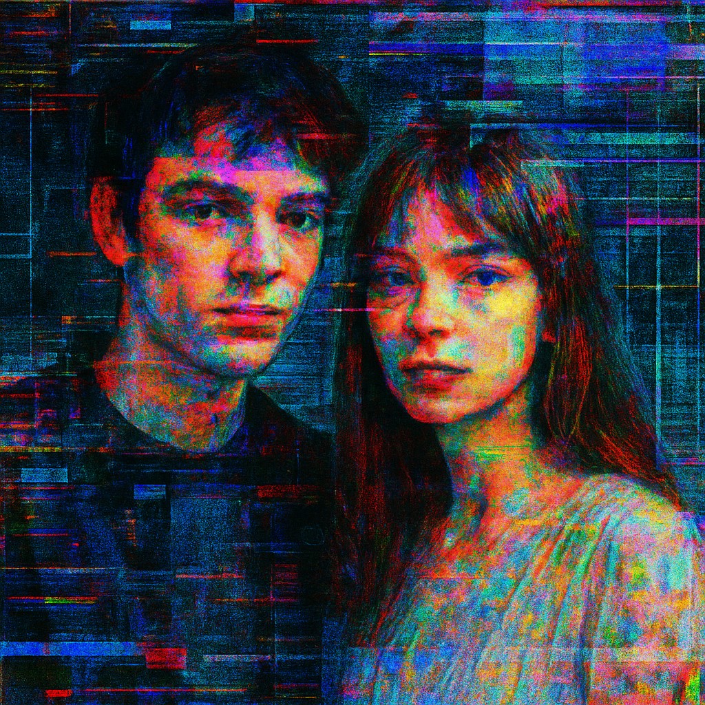 portrait of two people together