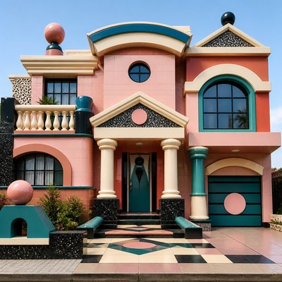 house with front view