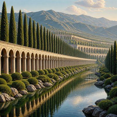wide landscape with natural scenery