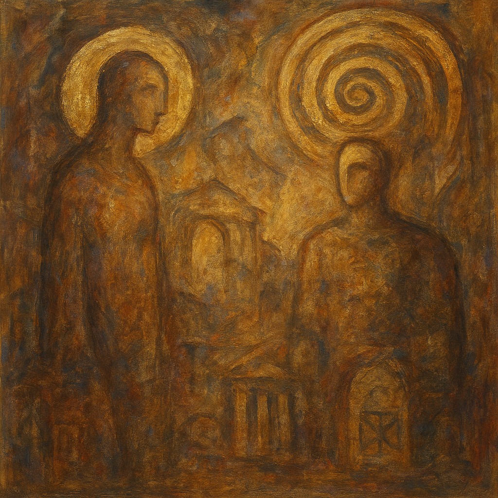 Symbolic Figurative Art Style Style Transfer Example