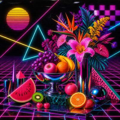 80s Retro Aesthetic 3