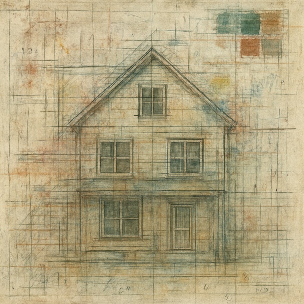 house with front view