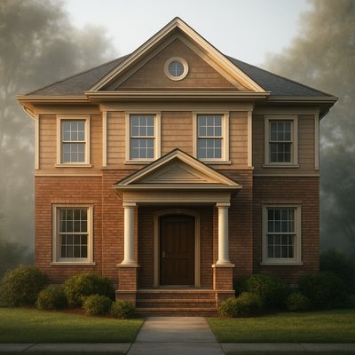 house with front view