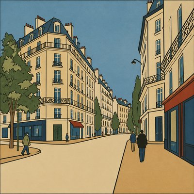Flatness Art Style Style Transfer Example