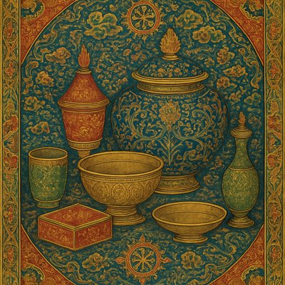 still life with everyday objects