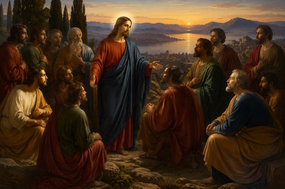 Jesus chooses 12 apostles to be with him