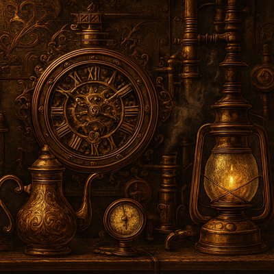 still life with everyday objects