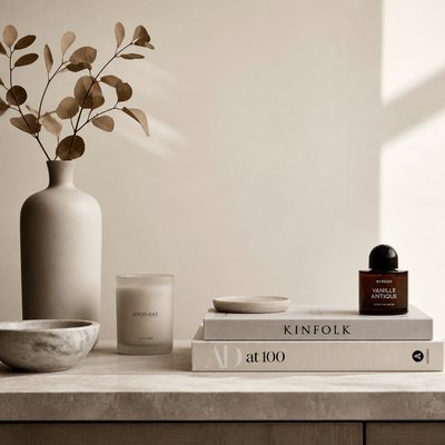 still life with everyday objects — Minimalist Fashion Design