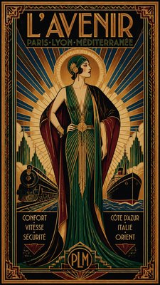 full-length portrait of an elegant figure