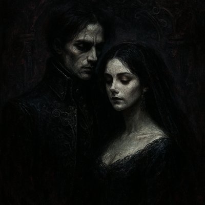 portrait of two people together