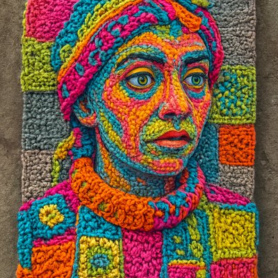 Yarn Bombing Street Art Style 1